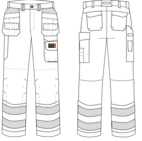 Håndverksbukse Tranemo Tera TX 5851 Multinorm - Tranemo Workwear