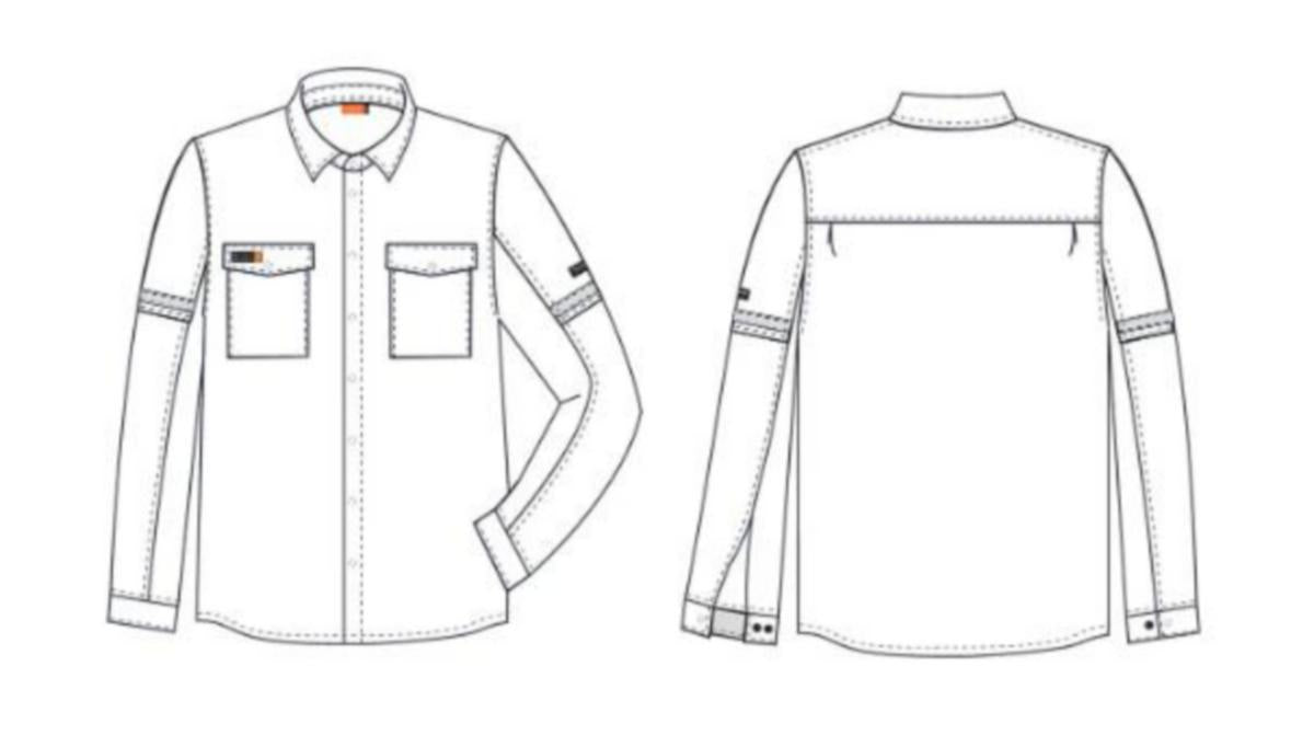 Skjorte Tranemo 5770-91 flam - Tranemo Workwear