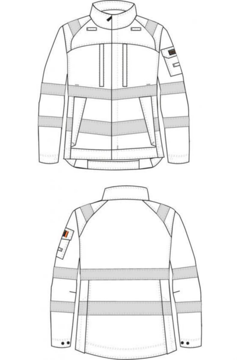 Jakke dame Tranemo Tera TX 583681 Multinorm - Tranemo Workwear