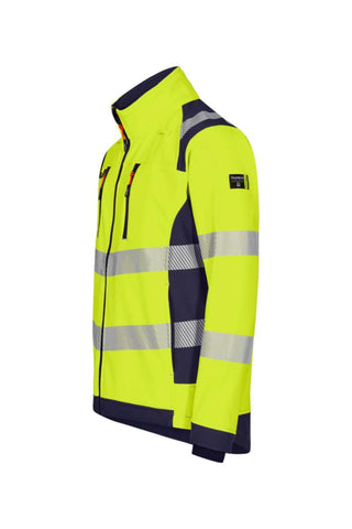 Softshelljakke Tranemo 4332 HiVis kl.2