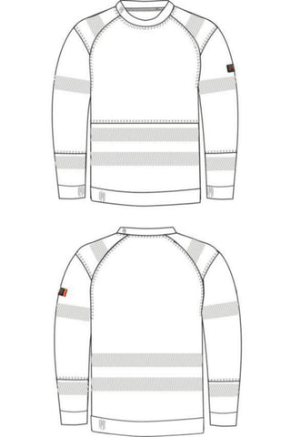 Collegegenser Tranemo 5085 Multinorm - Tranemo Workwear