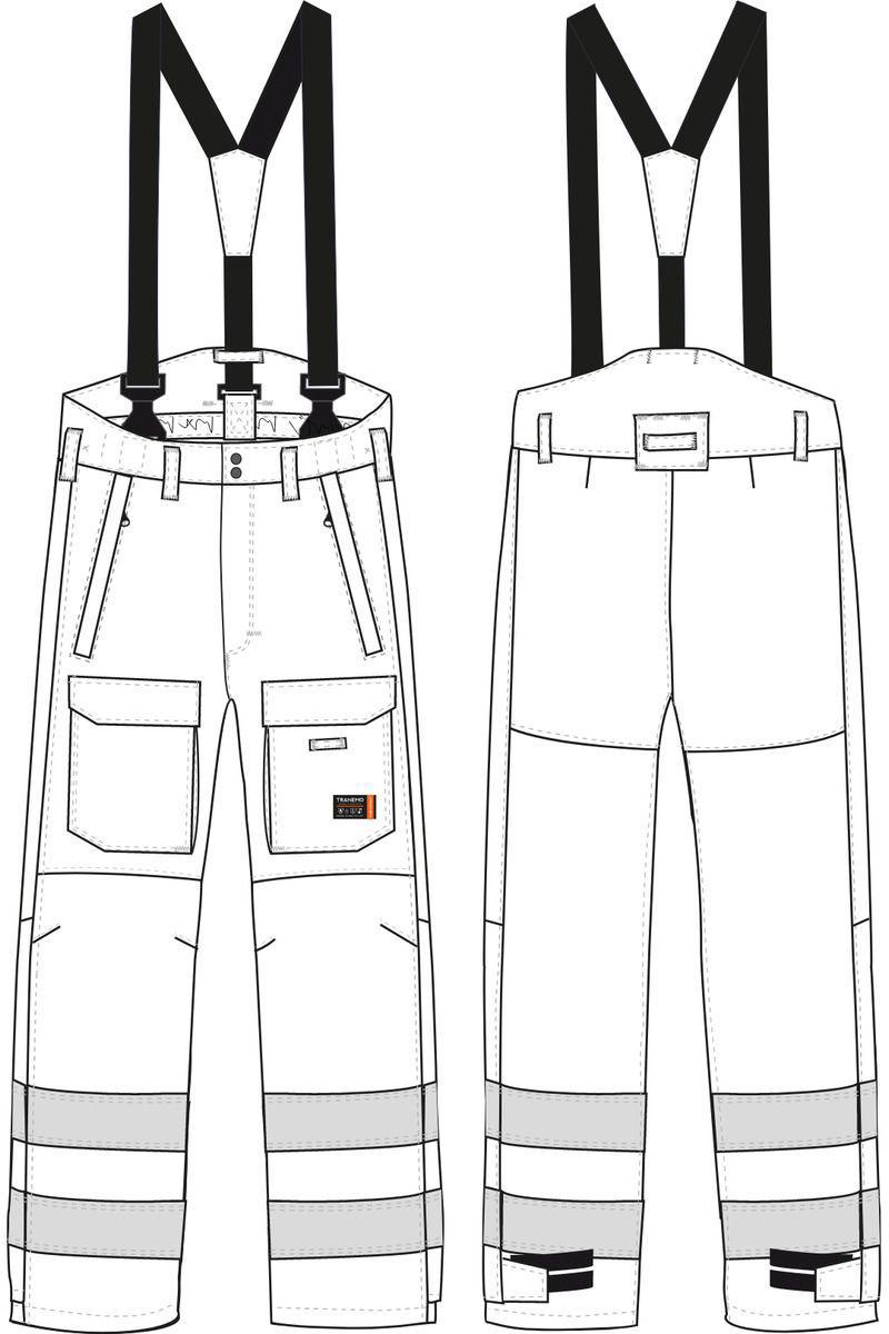 Vinterselebukse Tranemo Cantex 5122 Multinorm kl.2 - Tranemo Workwear