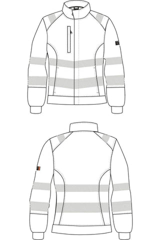 Collegejakke dame Tranemo 5039 Multinorm - Tranemo Workwear