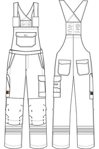 Selebukse Tranemo Cantex 5742 Multinorm - Tranemo Workwear