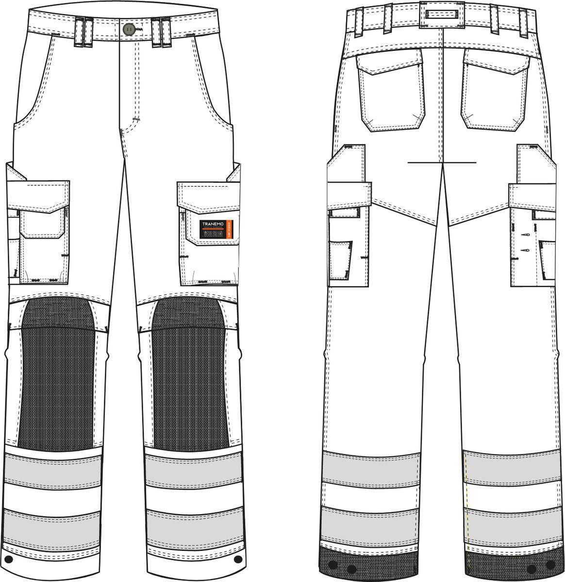 Bukse Tranemo Tera TX 5820 Multinorm kl.2 - Tranemo Workwear