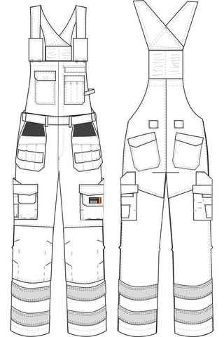 Selebukse Tranemo 5849 Multinorm - Tranemo Workwear