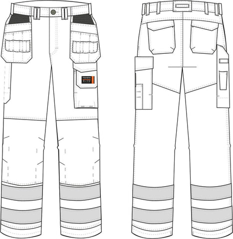Håndverksbukse dame Tranemo Tera TX 5857 Multinorm - Tranemo Workwear