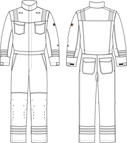 Kjeledress Tranemo Tera TX NM Multinorm - Tranemo Workwear