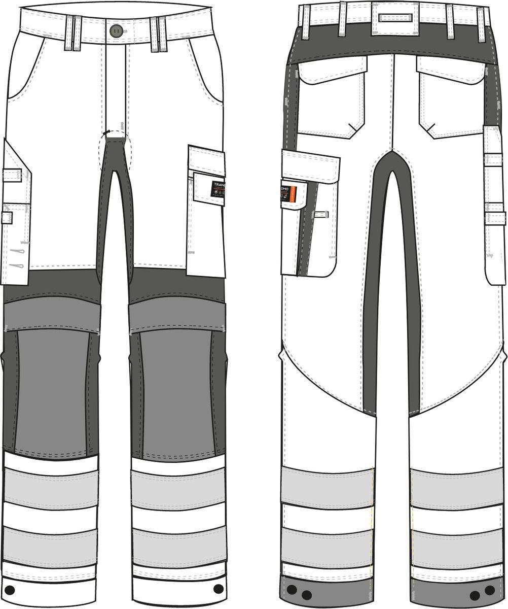 Bukse stretch Tranemo 6321 Multinorm - Tranemo Workwear
