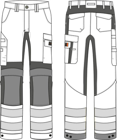 Bukse stretch Tranemo 6321 Multinorm - Tranemo Workwear
