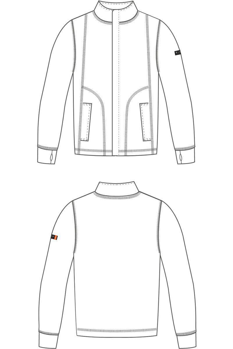 Collegejakke merino Tranemo 6330 Multinorm - Tranemo Workwear
