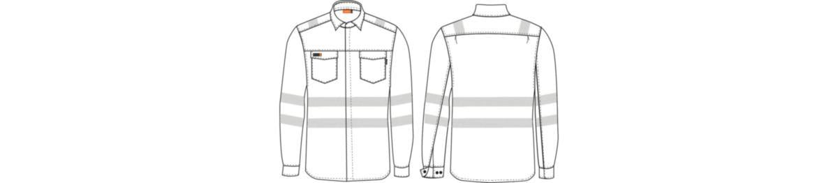 Skjorte Tranemo 5083 Multinorm - Tranemo Workwear