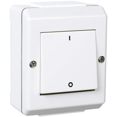 Brytere Renhvit uten lys IP55 - 16