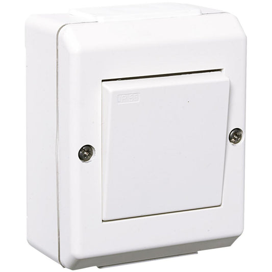 Brytere Renhvit uten lys IP55 - 16