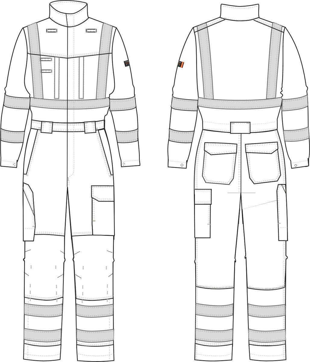 Kjeledress dame Tranemo Tera TX Multinorm - Tranemo Workwear