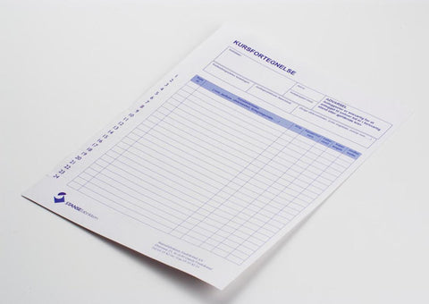 Kursliste selvklebende Stansefabrikken - Stansefabrikken Products AS