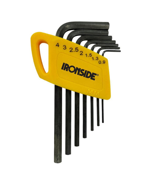 Vinkelnøkkelsett Ironside 0.9-4.0mm 7pk 103620
