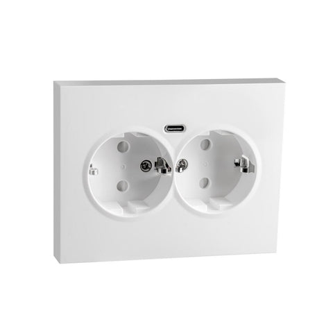 Stikk Sg® Innfelt Dobbel m/j USB-C - 16