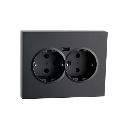 Stikk Sg® Innfelt Dobbel m/j USB-C - 16