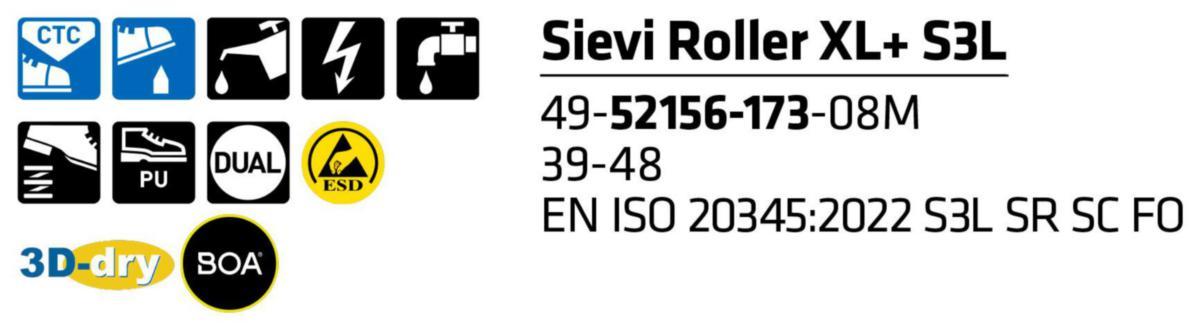 Vernesko Sievi Roller XL+ BOA® S3L