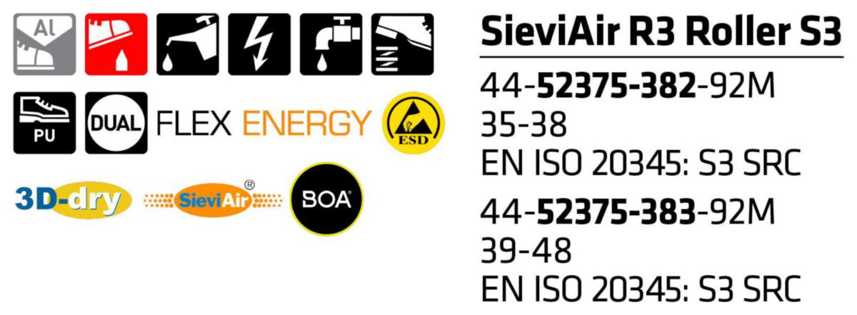 Vernesko Sievi Air R3 Boa S3