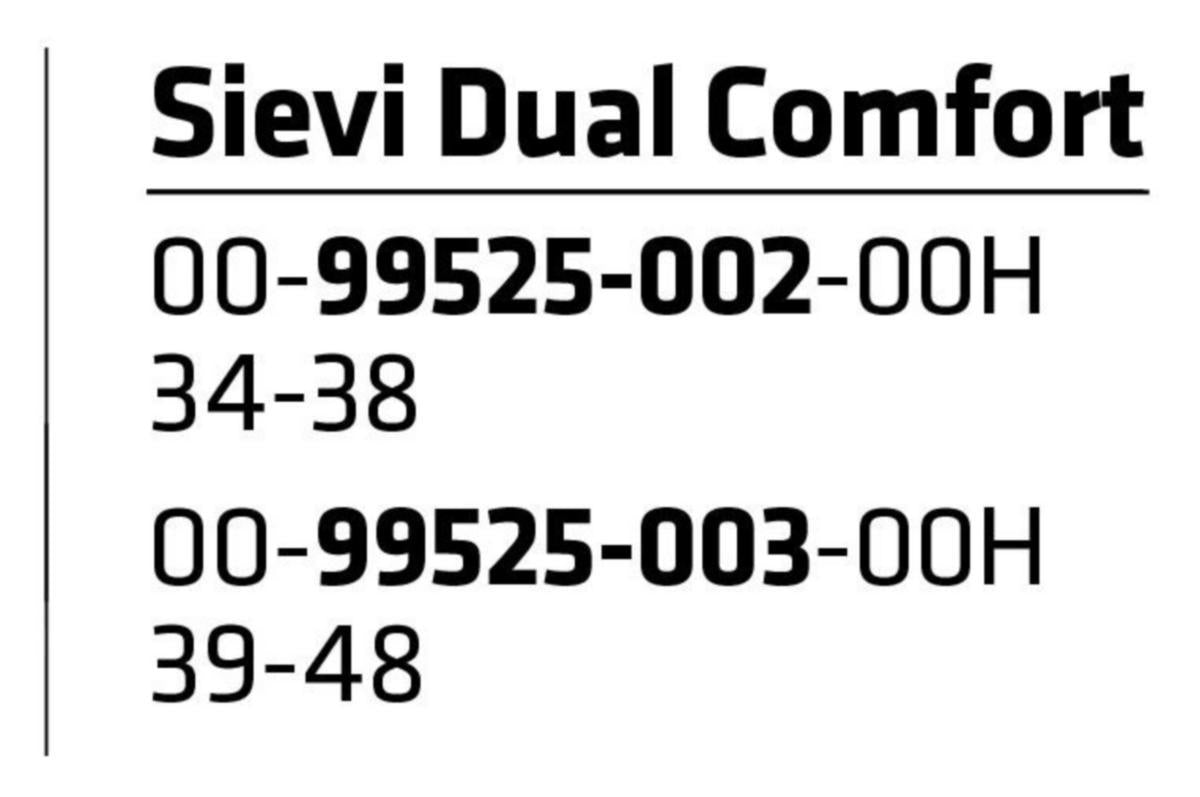 Innersåle Sievi Dual comfort