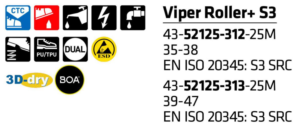 Vernesko Sievi Viper Roller S3