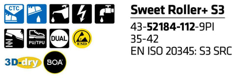 Vernesko dame Sievi Sweet Roller+ BOA® S3