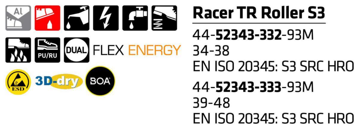 Vernesko Sievi Racer TR Roller BOA® S3