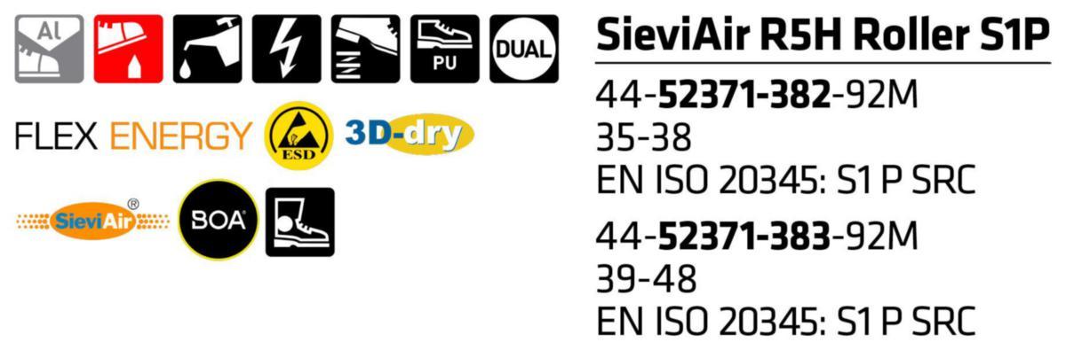 Verneskolett Sievi Air R5H BOA® S1