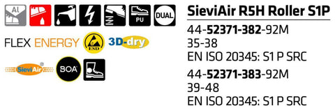 Verneskolett Sievi Air R5H BOA® S1