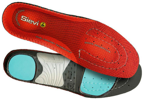 Innersåle Sievi Dual comfort rød