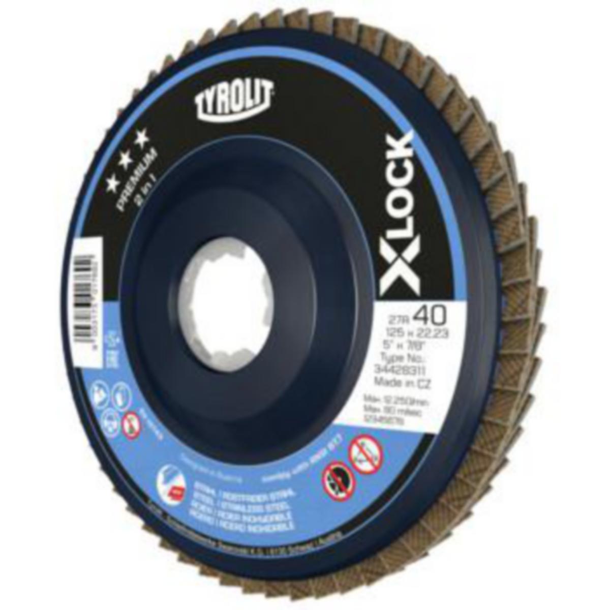 Lamellrondell Tyrolit Premium*** 2in1 vinklet X-LOCK