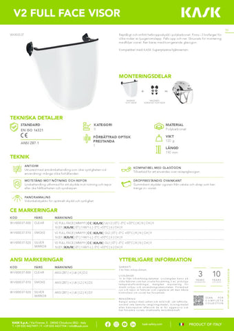 Visir Kask Superplasma V2 Full Face