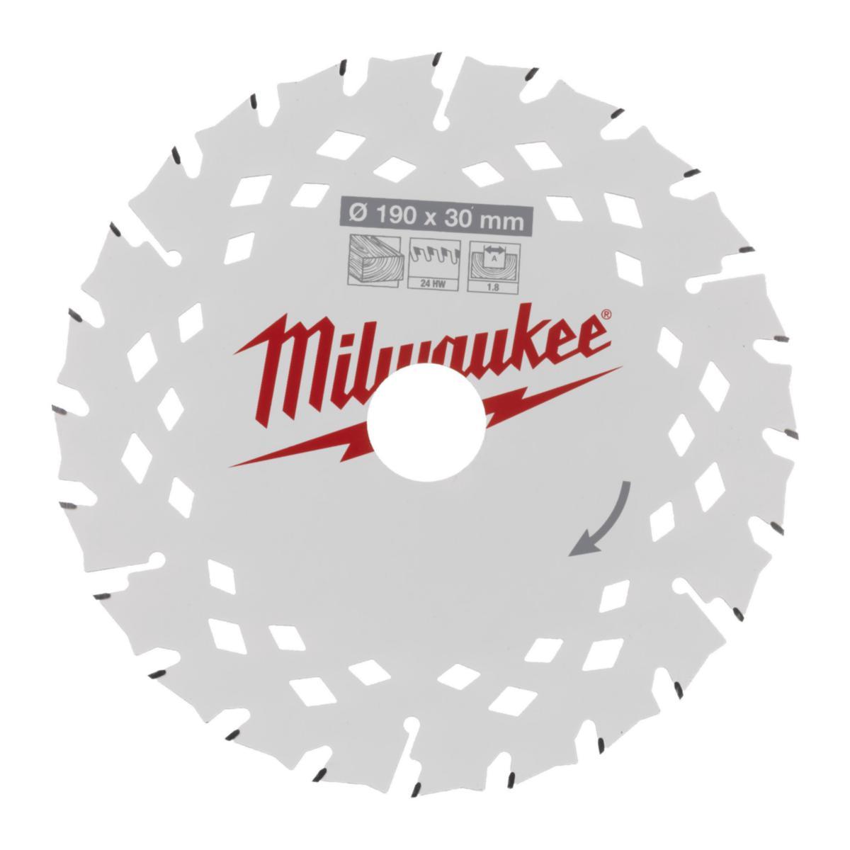 Sirkelsagblad Milwaukee Tre