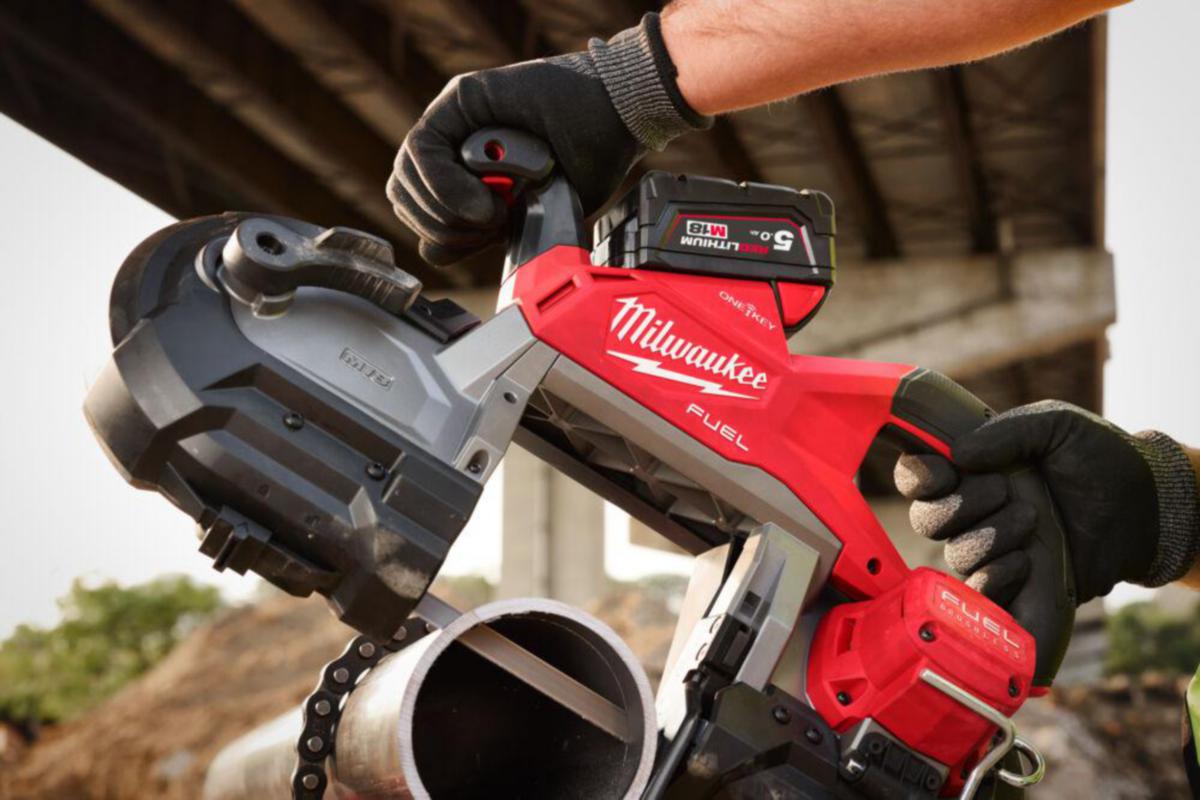 Båndsag Milwaukee M18 FBS127DO-0C Solo