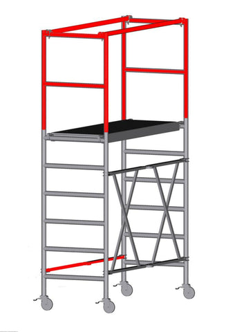 Rekkverk for stillas Zarges Z600