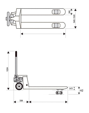 Jekketralle Jonex Industri DBL