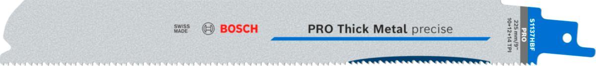 Bajonettsagblad Bosch S 1137 HBF thick metal precise 5pk