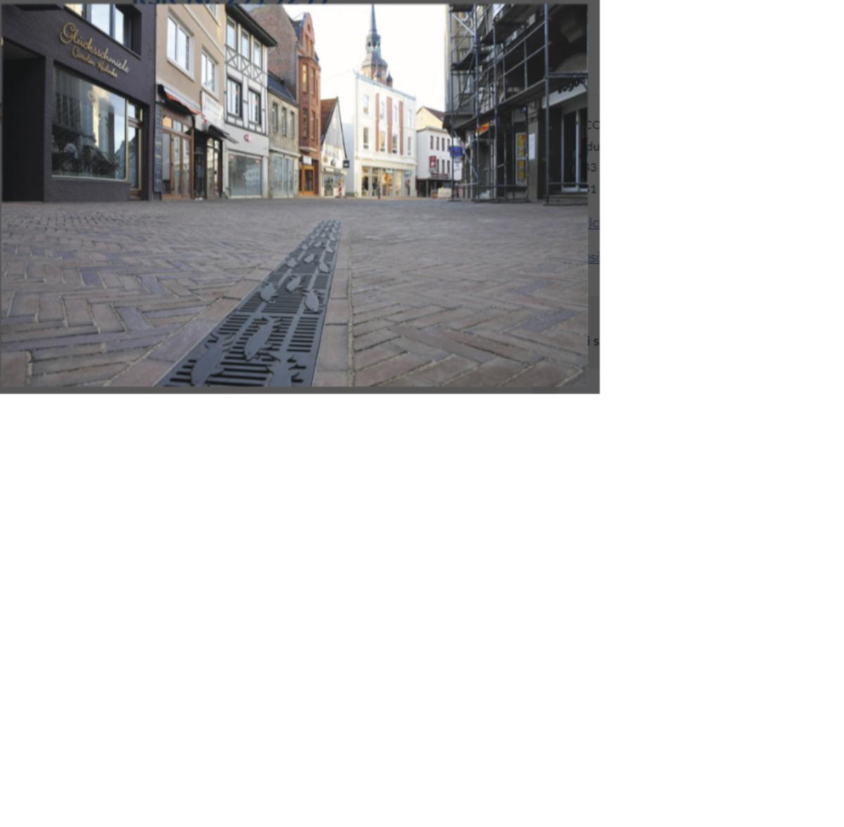 ACO Multiline gitterrist, galvanisert