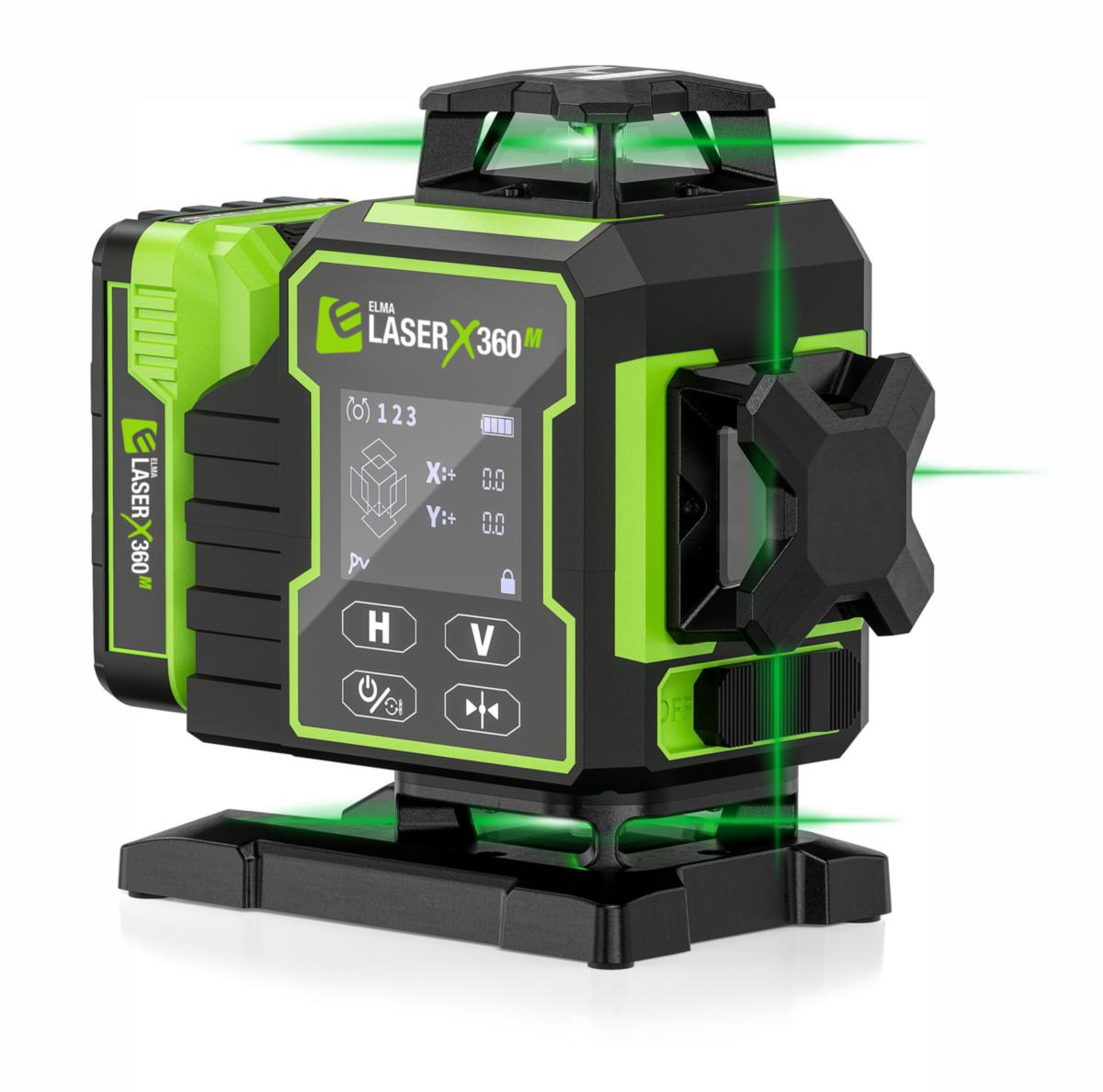 Krysslaser Elma X360- linjelaser