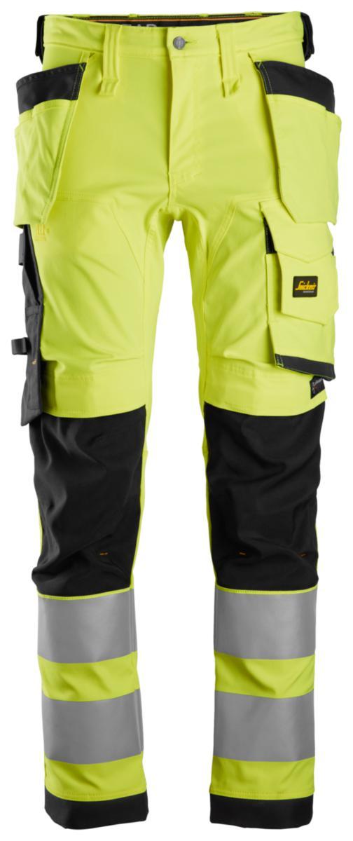 Håndverksbukse Snickers 6243 HiVis kl.2