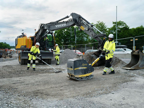 Håndverksbukse Snickers 6243 HiVis kl.2