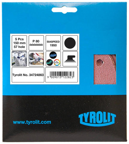 Borrelåsrondell Tyrolit Siaspeed 1950