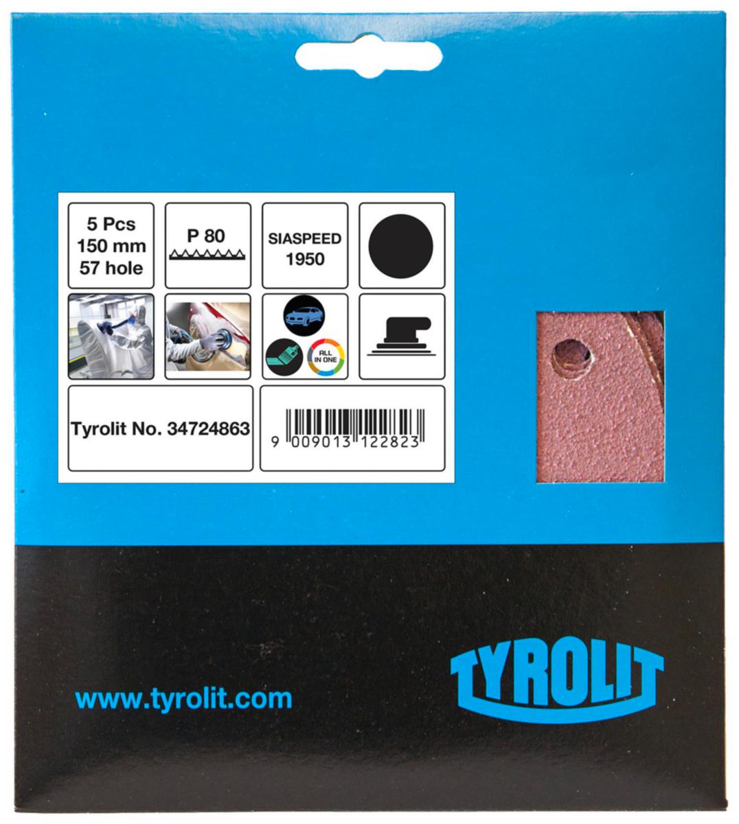 Borrelåsrondell Tyrolit Siaspeed 1950