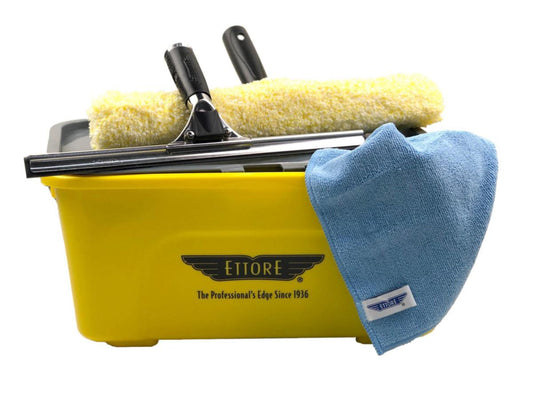 Vindusvaskesett Ettore m/ bøtte