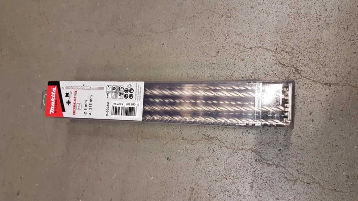 Hammerborsett Makita SDS-Plus 4-skjær Nemesis