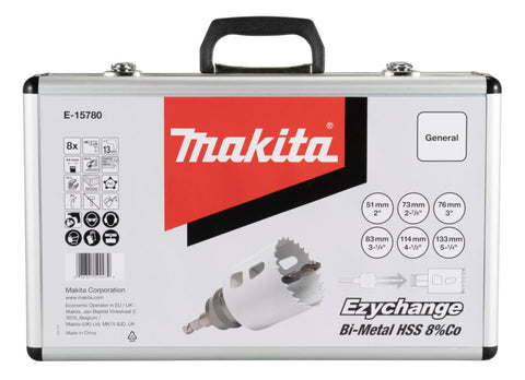Hullsagsett Makita Ezychange 8 deler