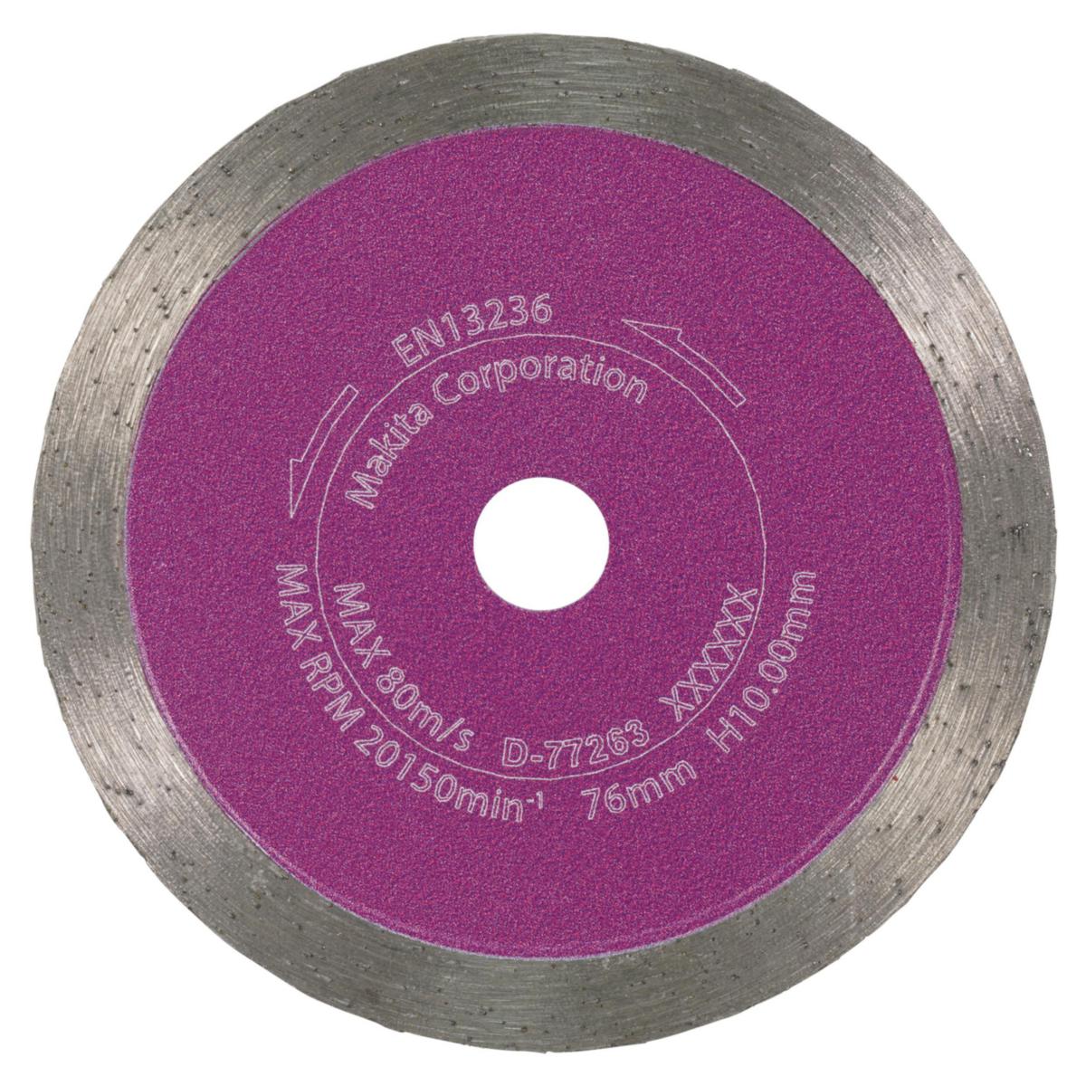 Diamantkappeskive Makita Helbane 76x1.4x7mm