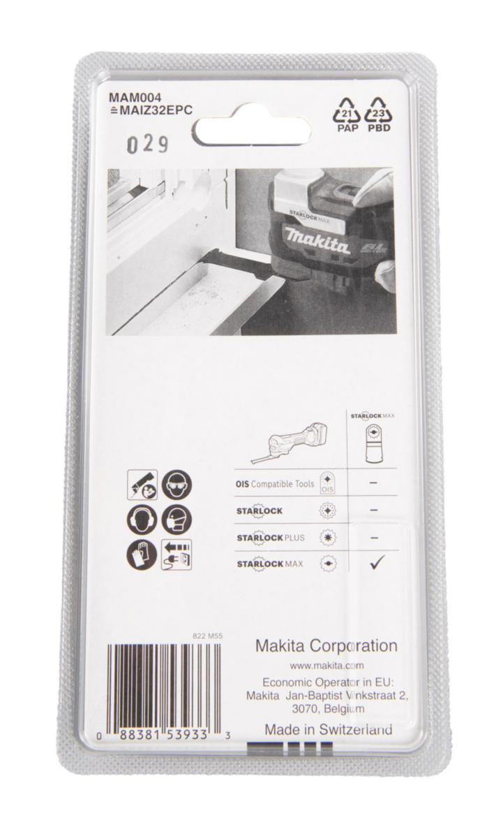 Dykksagblad Makita tre/plast 32x80mm
